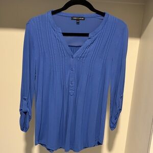 Women’s Cable & Gauge 3/4 Sleeve Top- Size Small.